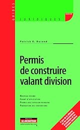 Permis de construire valant division