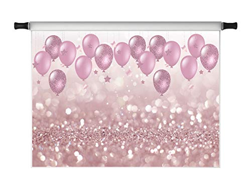 Kate-7x5ft-Bokeh-Photo-Backdrop-Pink-Balloons-Shining-Glitter-Party-Decoration-Party-Decoration-Background