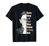 Ruth Bader Ginsburg RBG Women Belong In All Places T Shirt