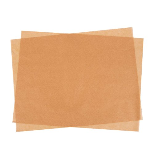 200 Count Precut Parchment Paper Unbleached Parchment Paper for Half