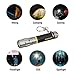 STANLEY Keychain Flashlight, Mini Torch Light Penlight, 1AAA Battery Included, Black