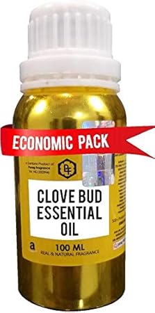 Parag Fragrances Clove Bud Grade 1 Essential Oil 100ML (Undiluted, Pure & Natural Essential Oil For Aromatherapy, Relexasion, Meditation or Hair/Skin Treatment