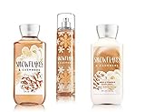 Bath & Body Works ~ Signature Collection ~ Winter 2016 ~ Snowflakes & Cashmere ~ Shower Gel ~ Fine Fragrance Mist & Body Lotion ~ Trio Gift Set