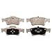 Wagner Brake ThermoQuiet MX1122 Semi-Metallic Disc Brake Pad Set