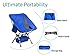 TREKOLOGY YIZI GO Portable Camping Chair - Compact Ultralight Folding Backpacking Chairs, Small Collapsible Foldable Packable Lightweight Backpack Chair in a Bag for Outdoor, Camp, Picnic, Hiking