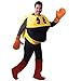 Toynk Toys Costumes PacMan Deluxe Costume, One-Size, 1 ea (Standard)