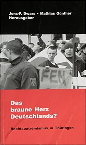 Das Braune Herz Deutschlands Rechtsextremismus In Thuringen Jens F Dwars Mathias Gunther Carsten Hubner Manfred Weissbecker Ludwig Elm Herbert Wilhelm Rotenburg Justus H Ulbricht Volkmar Wolk Mario Hesselbarth Amazon De Bucher