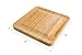 100% Natural Bamboo Cheese Board with Cutlery Set, Charcuterie Platter and Serving Meat Board with Slide-out Drawer with 4 Stainless Steel/Bamboo Knives Server Set. Perfect for Entertaining and Gifts