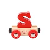 Bigjigs Rail BR119 Name Letter S (Colours Vary)