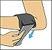 ACE Sport Tennis Elbow Strap, Adjustable, Black, 1/Pack