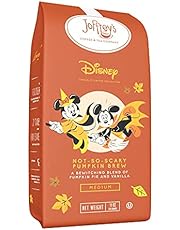 Joffrey's Coffee - Not-So-Scary Pumpkin Brew, Disney Specialty Coffee Collection, Artisan Medium Roast Coffee, Arabica Coffee Beans, Pumpkin Pie & Vanilla Flavored Coffee, Drip Brew (Ground, 11 oz)