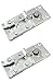Two (2) Metal Couch / Sofa Snap Style Sectional Connector with Screws