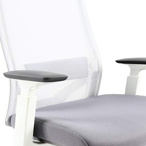 Mc-Haus-Vulcano-Sedia-Ergonomica-Ufficio-Ufficio-Colore-Bianco-PVC-70-x-35-x-64