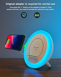 SIDVAR Wireless Charging Bluetooth Speake,Kids