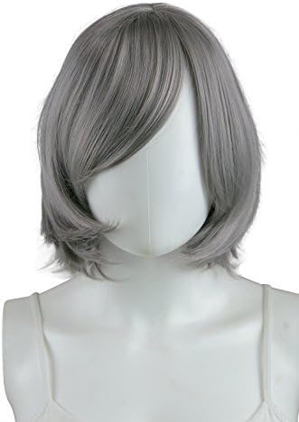 Epic Cosplay Chronos Gunmetal Grey Cosplay Wig 14 Inches (02GG)