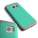 Galaxy S7 Edge Case, Enther [Snug Cushion] Rugged Heavdy Duty Protection Armor Dual Layer Hybrid Full Body Protective Case-Slim Fit-One Year Warranty-Color: Teal