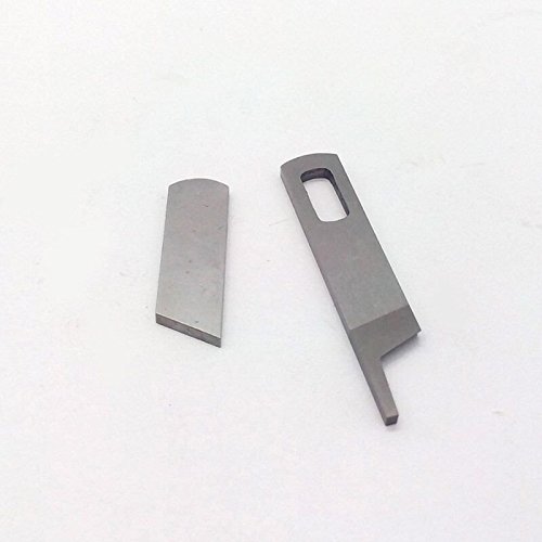 Singer Serger Machine Upper & Lower Knives #412585 & 412749 Fits Pro4D most 14u