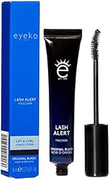 Eyeko Lash Alert Lift Curl Mascara Black Vegan Caffeine Fiber Lash Growth view 2