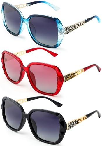 Vintage Rhinestone Oversized Sunglasses Polarized Composite Frame Women Vintage rhinestone Big Frame Fashion Glasses  main image 4