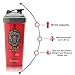 PerfectShaker Performa - Avengers End Game Shaker Bottle Leak Free Protein Shaker Bottle with Actionrod Mixing Technology for All Your Protein Needs! Shatter Resistant & Dishwasher Safe (Starlord)