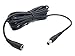 Dericam Universal 10ft Power Extension Cable, DC 12 Volt Power Adapter Extension Cord, Extend Additional 10ft/3 Meters Length for DC 12V Power Adapter or Wall Charger, 5.5mm DC Plug, 12V-3M, Black