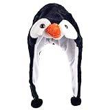 Critter Cap Plush Penguin Hat