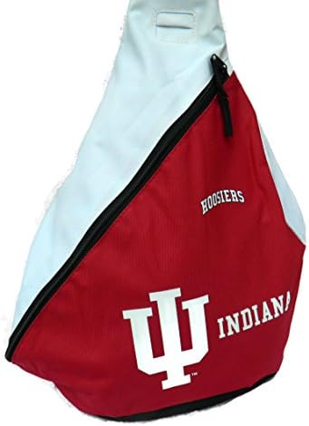 NCAA Indiana University Single Strap Laptop IU Sling Backpack
