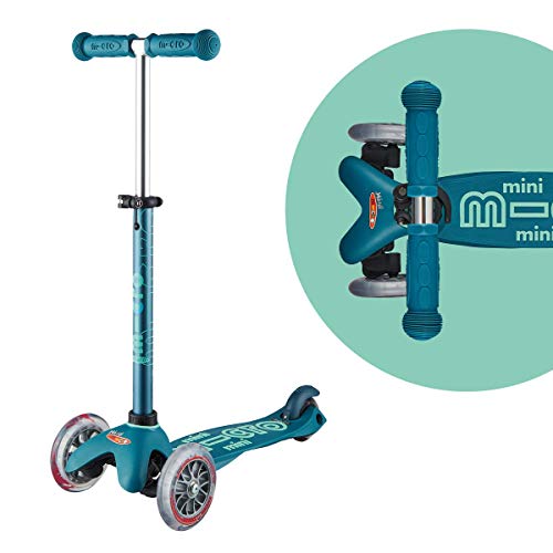 Micro Kickboard | Mini Kids Scooter for Ages 2-5 | Children up to 110 lbs | 3 Wheel Lean-to-Steer Design | Adjustable T Bar | Smooth Ride PU Wheels | Swiss Design - Thumbnail 7
