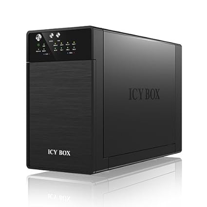 Icy Box IB-RD3620SU3 External 2 Bay RAID System for 3.5 inch SATA I/II/III HDD
