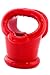 Nuttsling Combo Cockring and Extended Ball Stretcher (Cocksling) by Oxballs (Red)