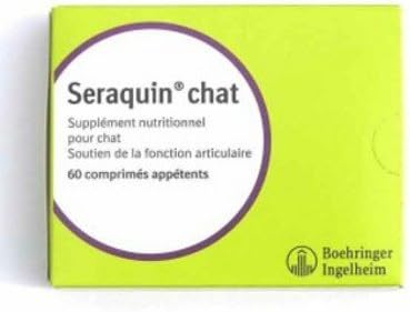 Boehringer Ingelheim Seraquin Soutien De La Fonction Articulaire Pour Chats Et Petits Chiens Boite De 0 Comprimes 10xx800mg Amazon Fr Animalerie