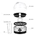 Egg cooker, AICOK Stainless Steel 7 Egg Capacity Rapid Egg Boiler with 2 BPA-Free Poachers & 2 Heating Modal, Electric Egg Steamer for Hard Boiled Eggs, Poached Eggs, Omelets, Auto Power Off