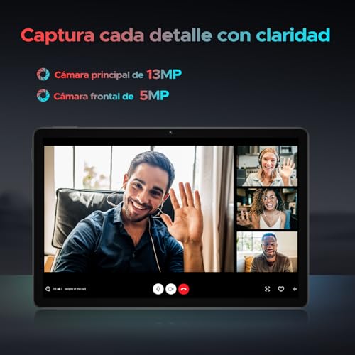 POPUX U11 Pro Android Tablet 16, 30GB RAM+256GB ROM+2TB TF, Battery 8580mAh Tablet with Keyboard, Tablet 11 Inch 90Hz HD IPS Tablets, Widevine L1, Gemini AI, Camera 13MP+5MP/5G WiFi/3.5mm Audio/GPS