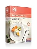 Macro Friendly High Protein Key Lime Pie Bars Baking Mix: Diabetic Friendly - Non-GMO, Low Calorie Desserts - Healthy Snacks Treats (1 Box)