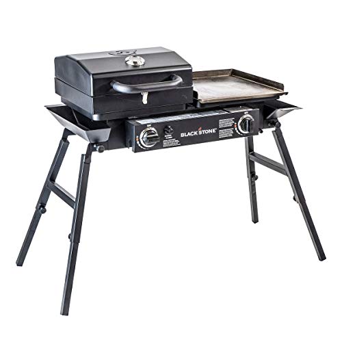 Blackstone Grills Tailgater Portable Gas Grill and Griddle Combo