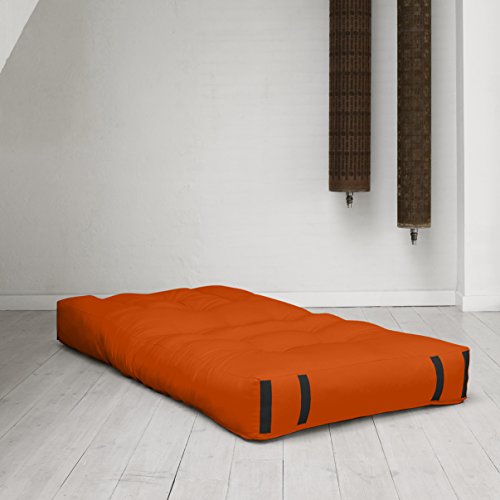 Fresh Futon Hippo Convertible Futon Chair/Bed Mattress, Orange Buy