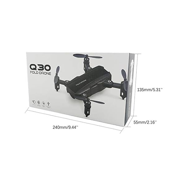 Swiftswan Q 30 5G WiFi Drohne und Kamera 1080P GPS Luftaufnahme FPV Drohne Faltbarer Quadcopter – Bild 4