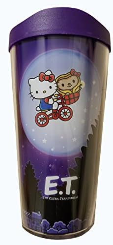 Sanrio Hello Kitty ET The Extra Terrestrial Coffee Tumbler by Universal Studios