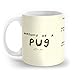 Society6 Anatomy Of A Pug Mug 11 oz