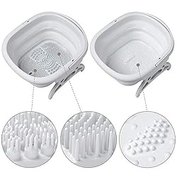 AW Collapsible Folding Foot Bathtub Soak Basin Feet