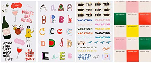 ban.do Planner Sticker Book Gift Set, 70 Pages with Over 1,400 Assorted Stickers Combined, Issues 3 and 4 - Thumbnail 3