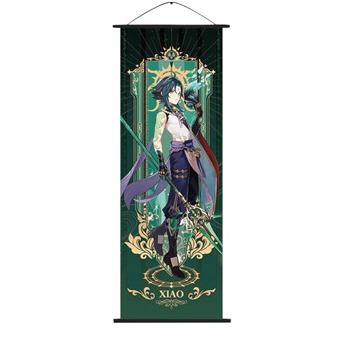 TANSHOW Genshin Impact Wall Scroll Poster Merch