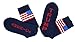 Trump America USA Flag Socks - Father's Day Gifts for Dad Grandfather Presents - Blue Terry