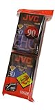 JVC Compact Video Cassette VHSc, 2 pack