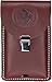 Occidental Leather 5326 Occidental Hand crafted Clip-On Leather Phone Holster