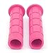 Coolrunner Bicycle Handle Bar Mushroom Grips BMX for Boys and Girls Bikes (Pink)…
