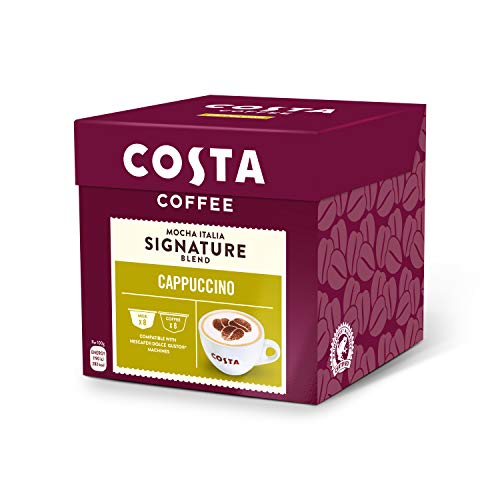 Compatible Cappuccino Coffee Pods, 16 
