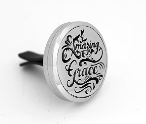 AromaRain Amazing Grace Car Diffuser For Essential Oils and Aromatherapy - 316L Stainless Steel for Car