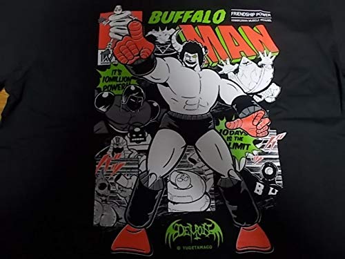 キン肉マン バッファローマン Tシャツ 黒 Xxl ウォーズマン ステカセキングの買取価格 相場 高価買取なら買取一括比較のウリドキ