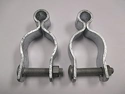Pressed Steel Chain Link Fence Frame Hinge w/Bolt